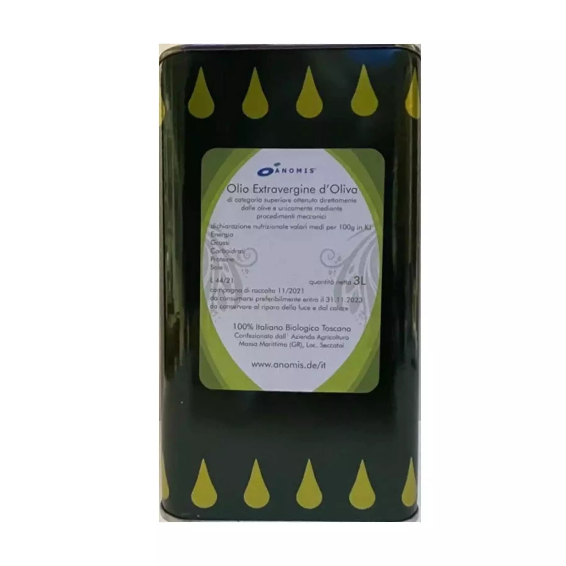 Natives Olivenöl extra (Toskana) - 3 Liter