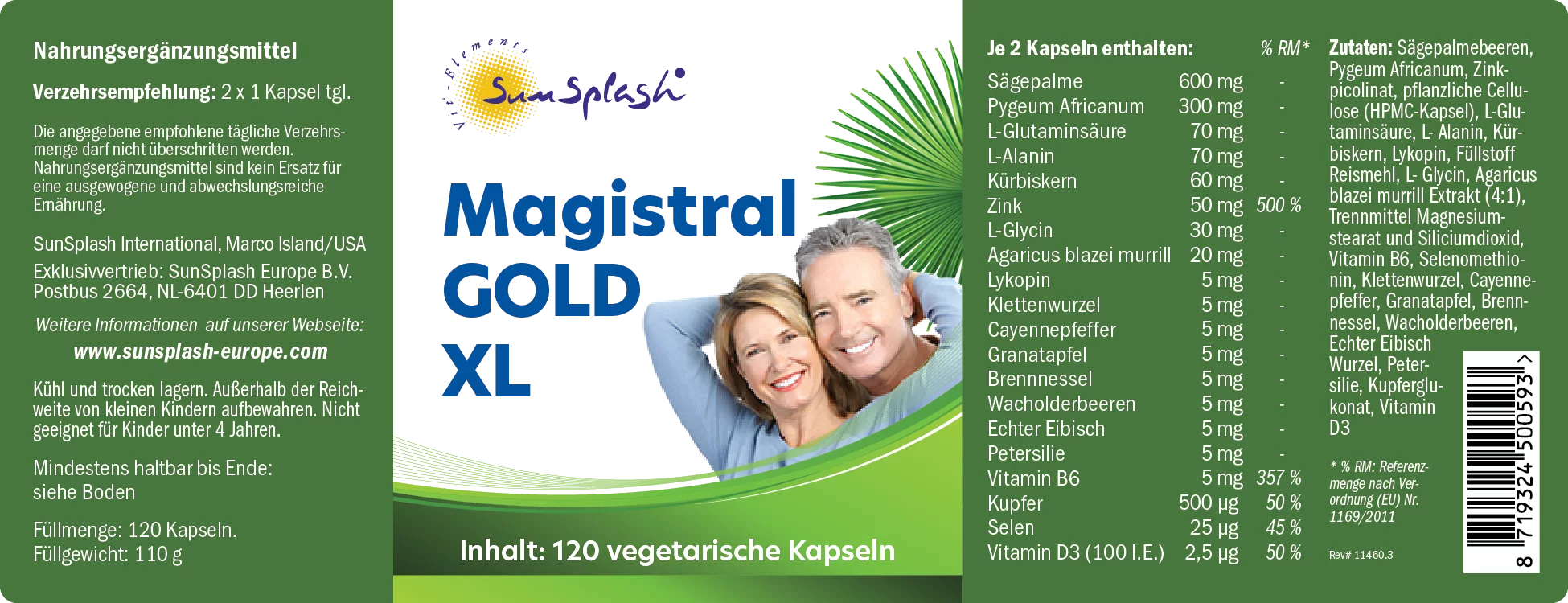 Magistral® Gold XL (120 caps.)